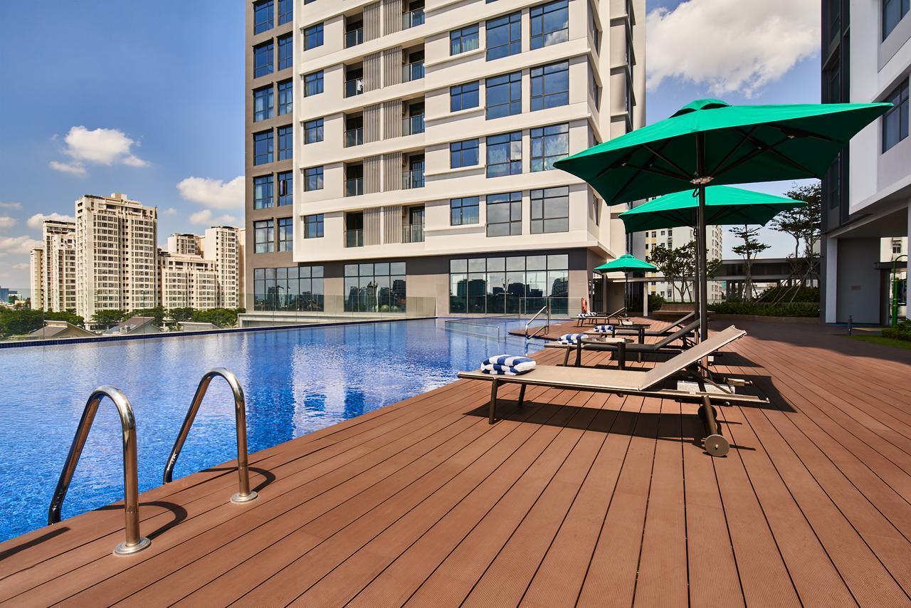Oakwood Residence Saigon Ho Chi Minh-stad Buitenkant foto