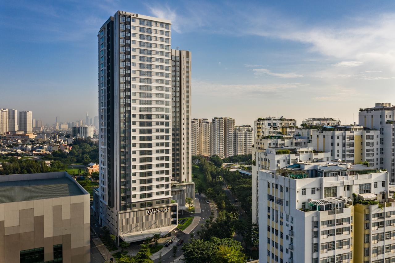 Oakwood Residence Saigon Ho Chi Minh-stad Buitenkant foto