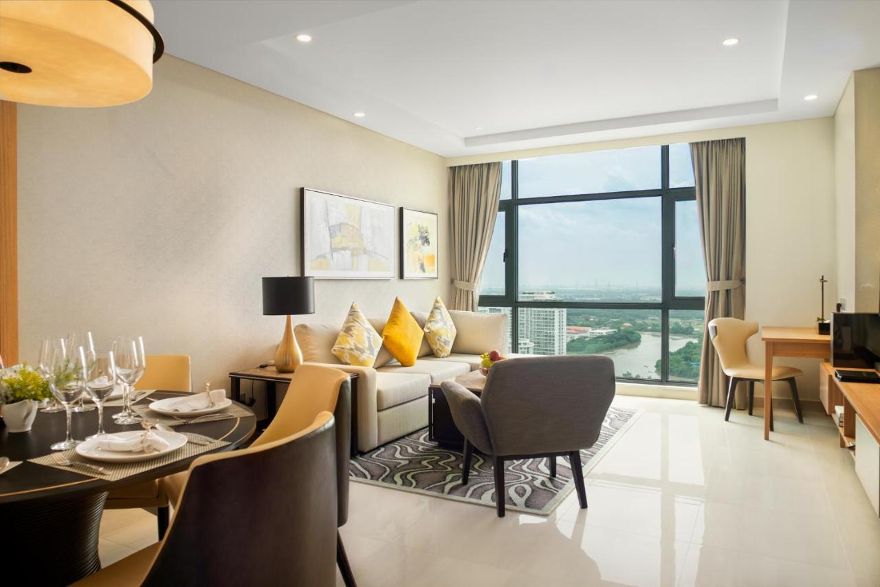Oakwood Residence Saigon Ho Chi Minh-stad Buitenkant foto