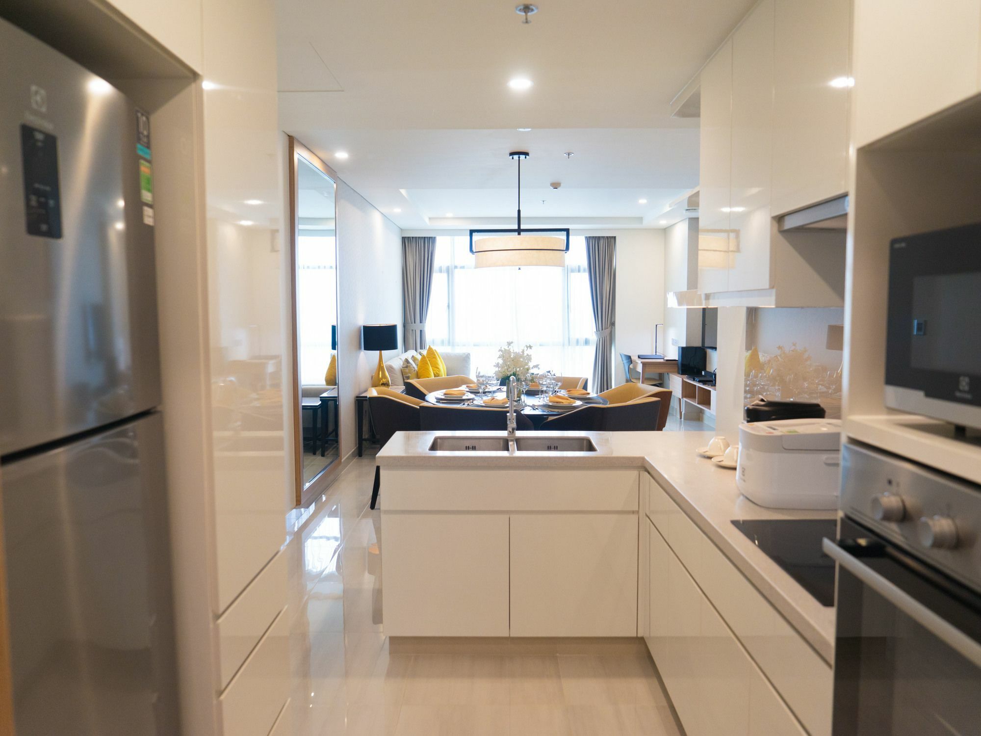 Oakwood Residence Saigon Ho Chi Minh-stad Buitenkant foto
