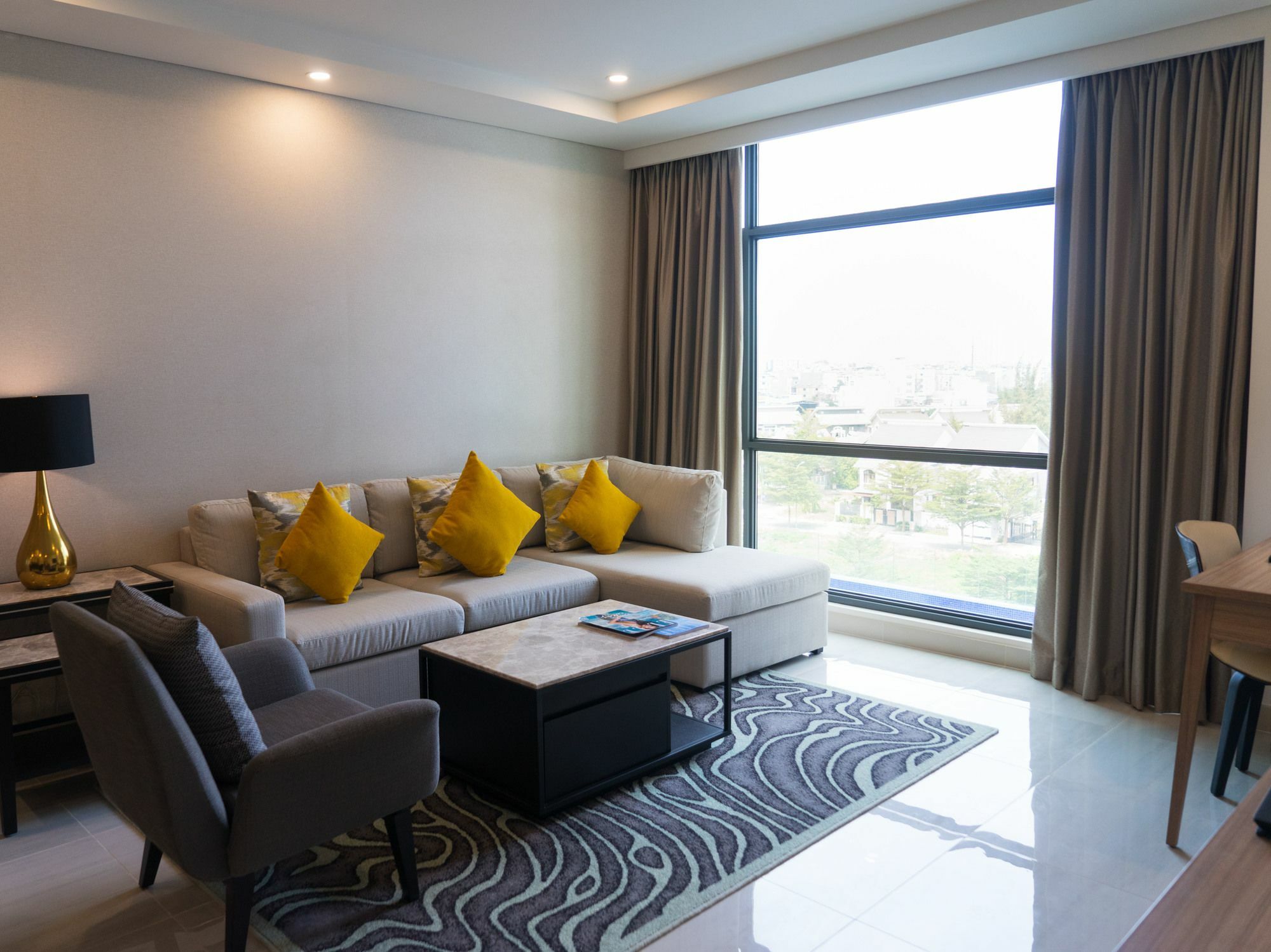 Oakwood Residence Saigon Ho Chi Minh-stad Buitenkant foto