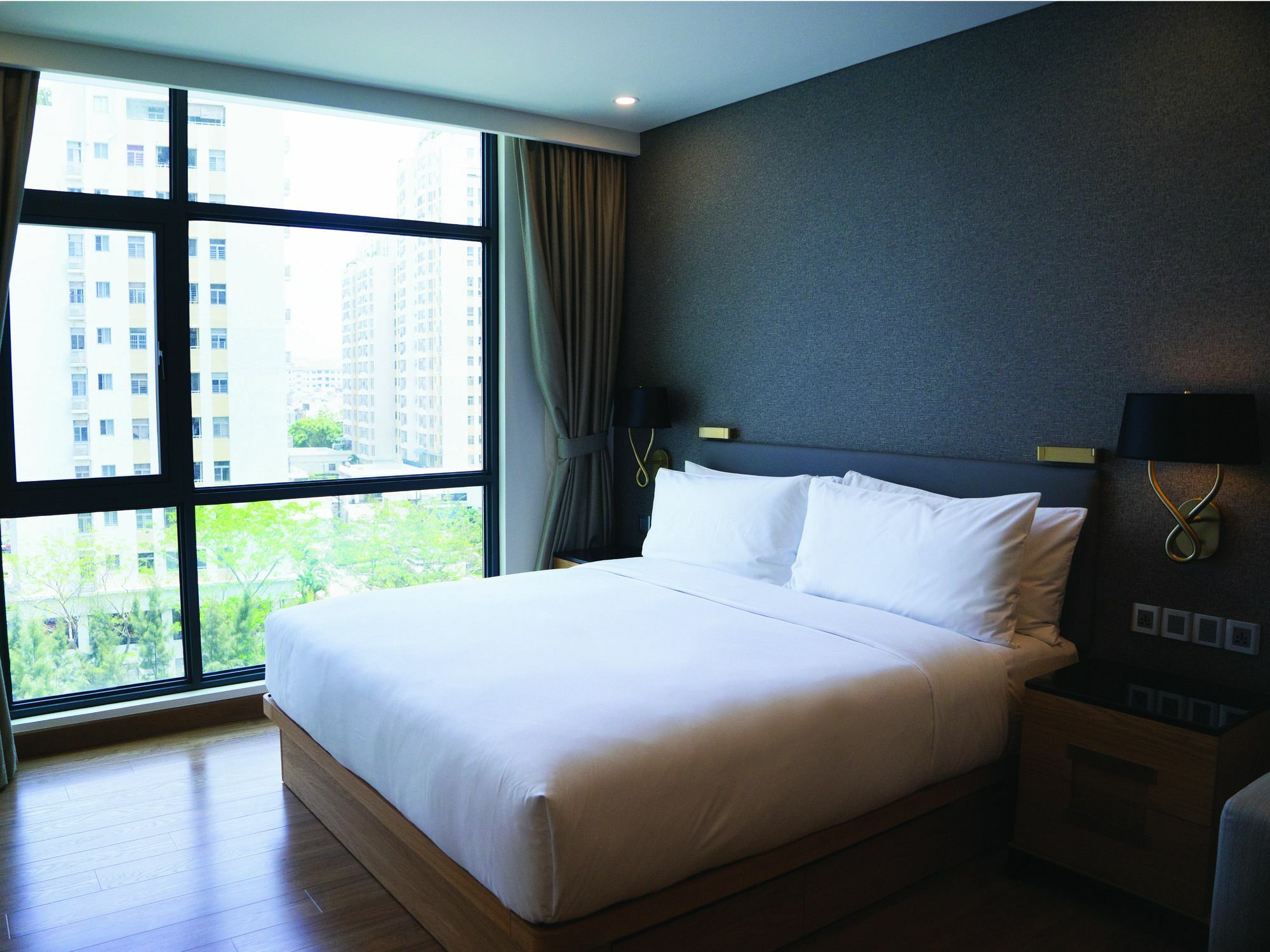 Oakwood Residence Saigon Ho Chi Minh-stad Buitenkant foto