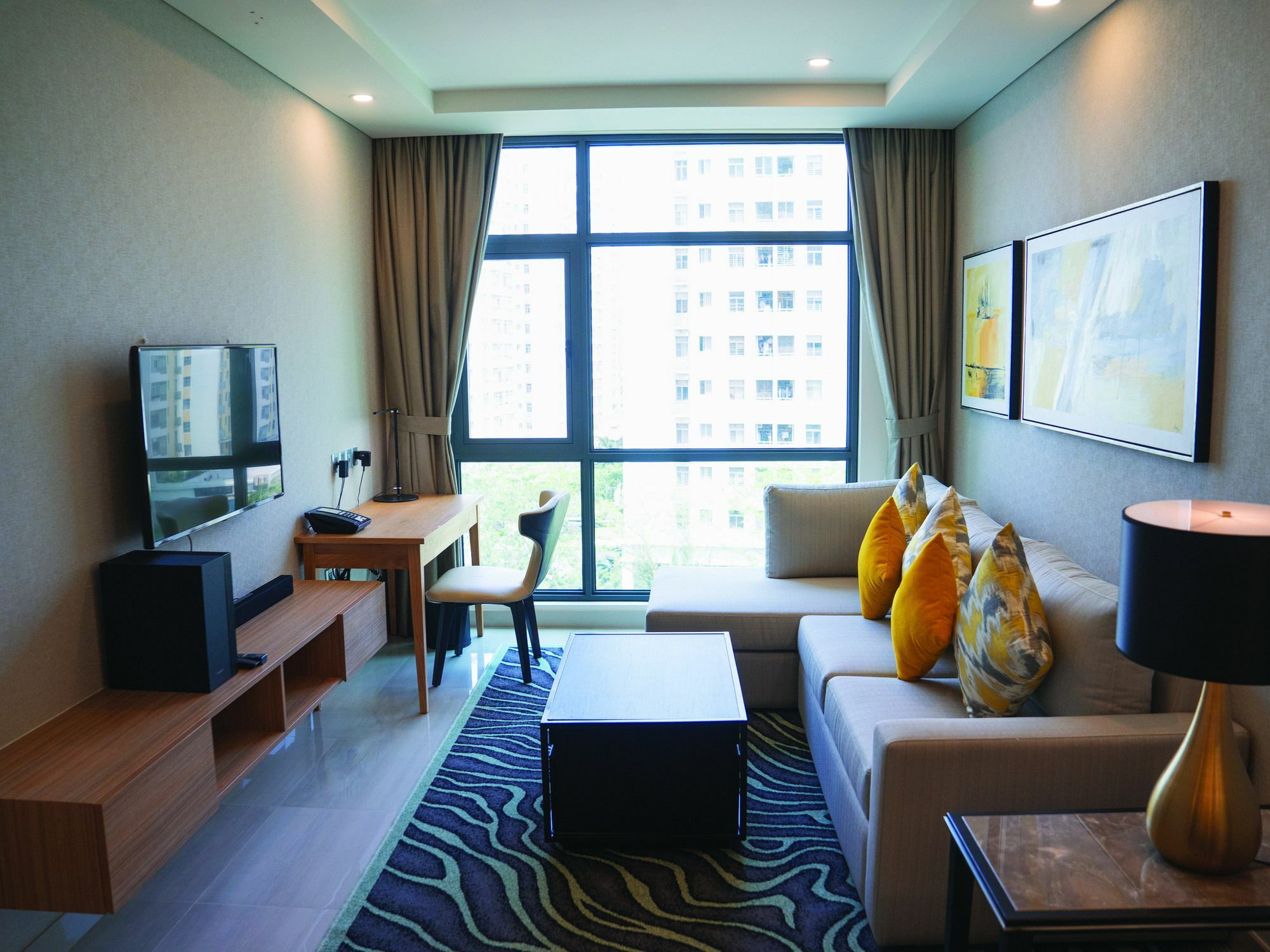 Oakwood Residence Saigon Ho Chi Minh-stad Buitenkant foto