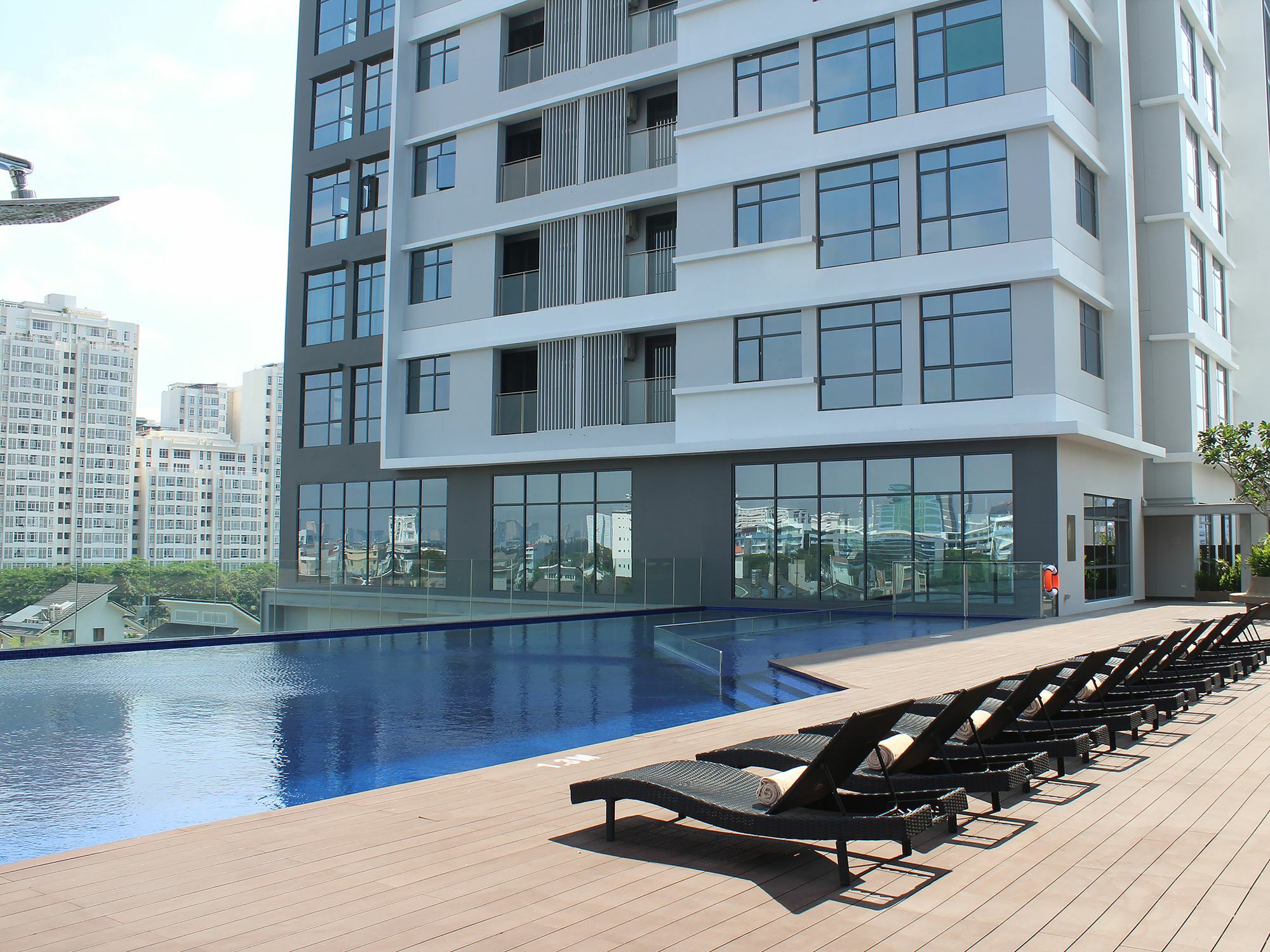 Oakwood Residence Saigon Ho Chi Minh-stad Buitenkant foto