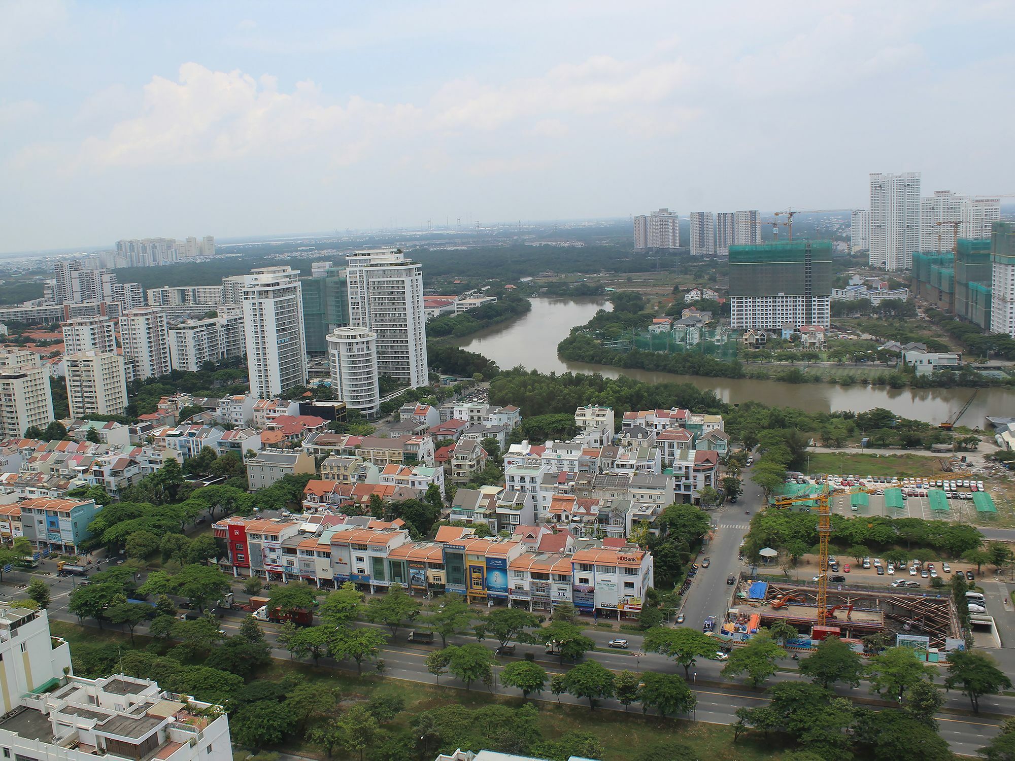 Oakwood Residence Saigon Ho Chi Minh-stad Buitenkant foto