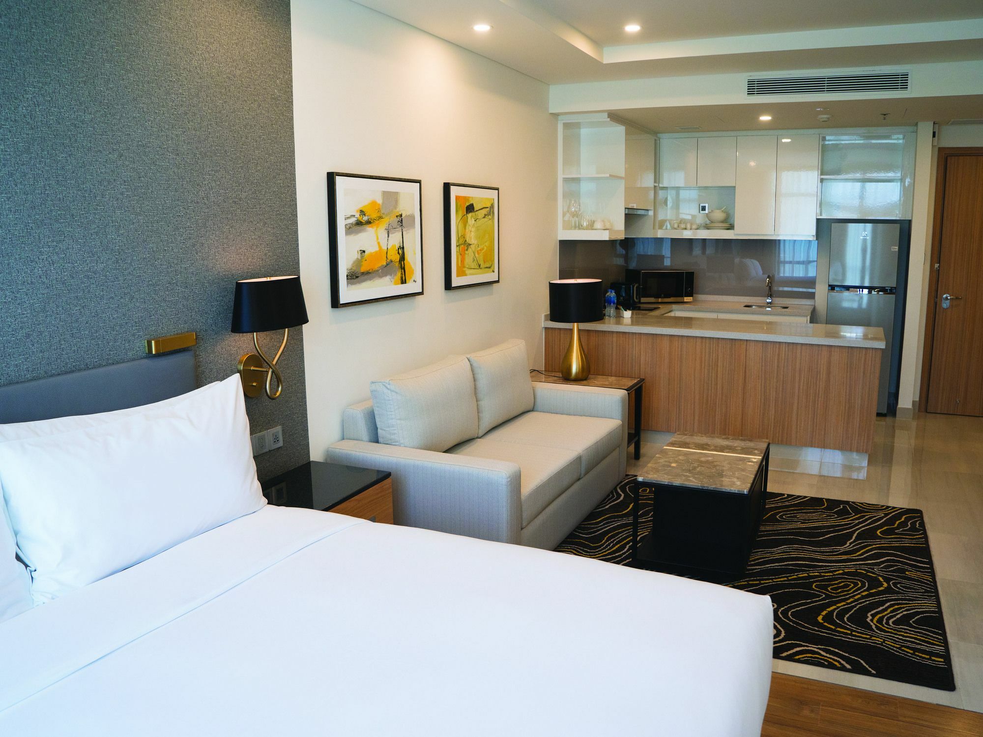 Oakwood Residence Saigon Ho Chi Minh-stad Buitenkant foto
