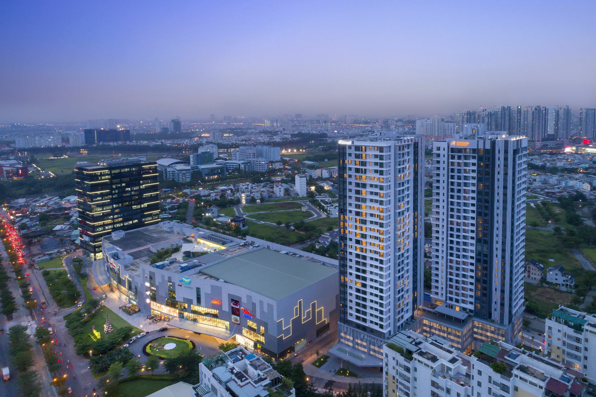 Oakwood Residence Saigon Ho Chi Minh-stad Buitenkant foto
