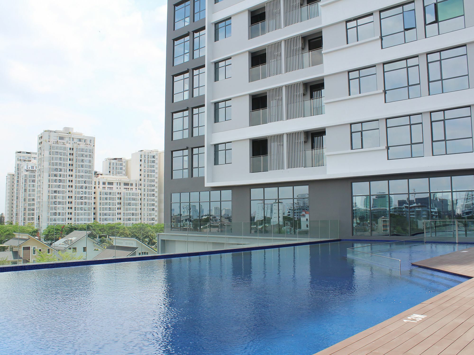 Oakwood Residence Saigon Ho Chi Minh-stad Buitenkant foto